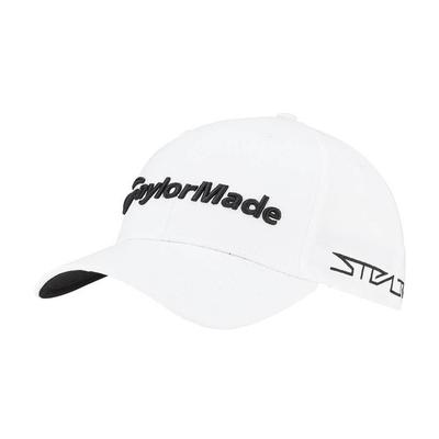 TaylorMade Tour Radar Stealth 2 Golf Cap - White - thumbnail image 1