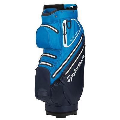 TaylorMade Storm Dry Waterproof Golf Cart Bag - Navy/Royal Blue - thumbnail image 1