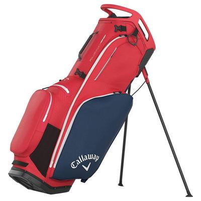Callaway Fairway 14 HD Waterproof Golf Stand Bag - Red/White/Navy - thumbnail image 1