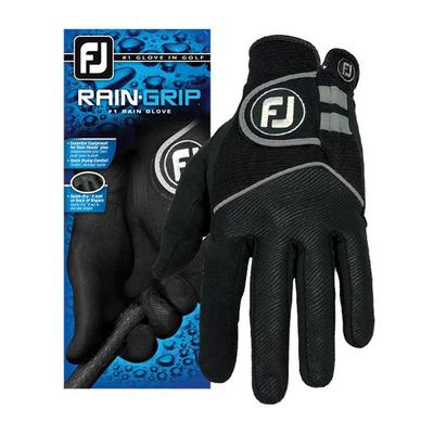 FootJoy RainGrip Golf Glove - Black - thumbnail image 2