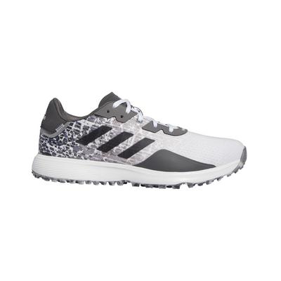 adidas S2G SL Golf Shoe - White/Grey - thumbnail image 3