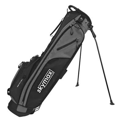 SkyMax Air Mini 6'' Golf Stand Bag - Silver - thumbnail image 1