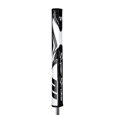 SuperStroke Zenergy Flatso 3.0 Putter Grip - Black/White - thumbnail image 1