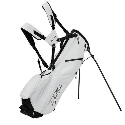 TaylorMade Flextech Carry Golf Stand Bag - White - thumbnail image 1