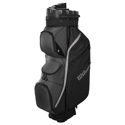 Wilson I-Lock Organiser Golf Cart Bag - Black/Grey - thumbnail image 1