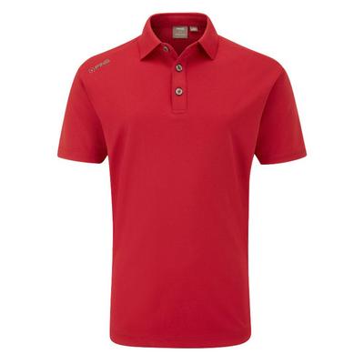 Ping Lindum Junior Golf Polo Shirt - Rich Red