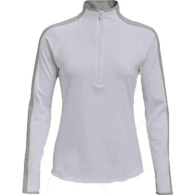 Under Armour Womens Storm Midlayer Zip Golf Top - White