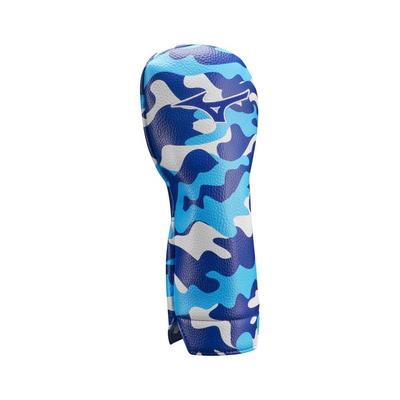 Mizuno Blue Camo Staff Golf Headcovers Blue Fairway