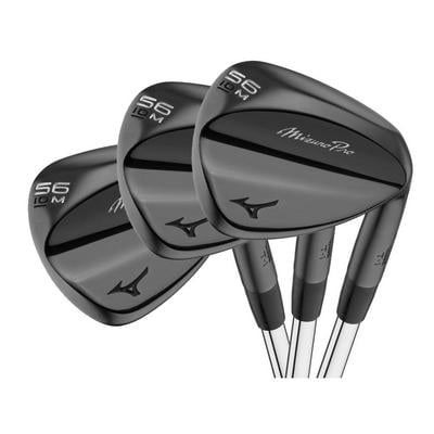 Mizuno Pro T-1 Wedge Bundle Set - Black IP