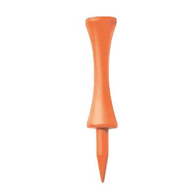 Longridge Plastic Castle Golf Tees Orange 50mm (20)