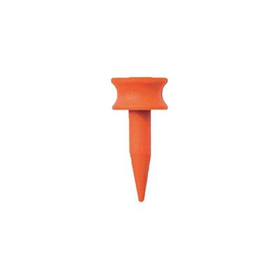 Longridge Plastic Castle Golf Tees Orange 5mm (1000)