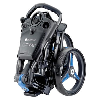 Motocaddy Cube Push Golf Trolley - Blue