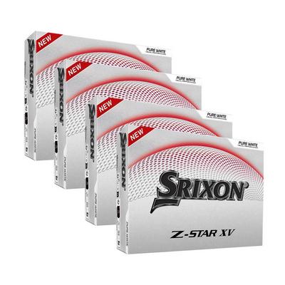 Srixon Z-Star XV Balls 4 For 3 Personalised - White