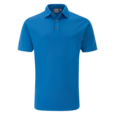 Ping Lindum Junior Golf Polo Shirt - Snorkel Blue