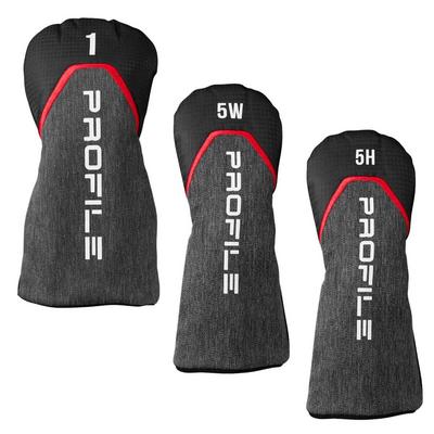 Wilson Profile 11 Piece Left Hand Golf Package Set - Steel with Stand Bag - thumbnail image 3