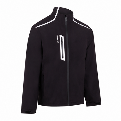 ProQuip PX9 Stormforce Waterproof Golf Jacket - Black
