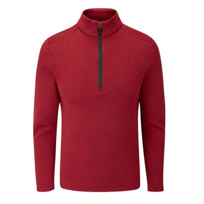 Ping Ramsey Junior Mid Layer Golf Sweater - Rich Red