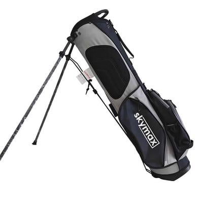 SkyMax Air Mini 6'' Golf Stand Bag - Silver - thumbnail image 2