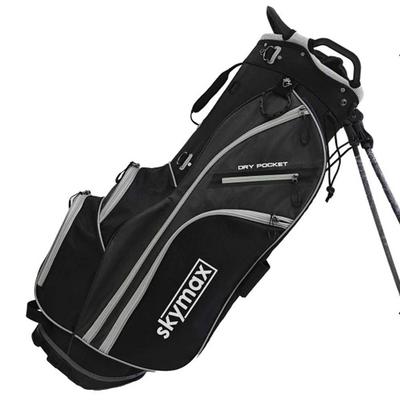 SkyMax Sky-Lite 9" Golf Stand Bag - Black/Grey
