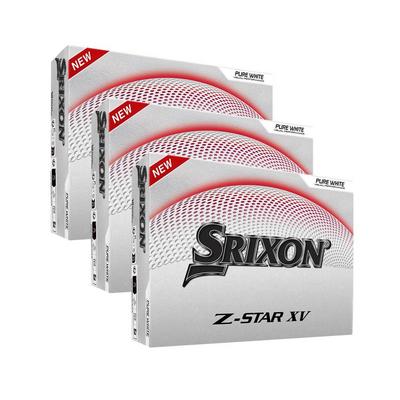 Srixon Z-Star XV Golf Balls - White 3 Dozen Personalised