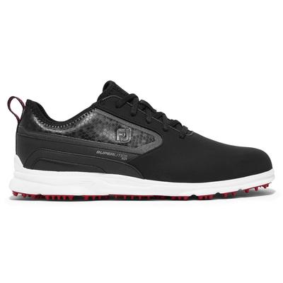 FootJoy Superlites XP Golf Shoe - Black/White/Red - thumbnail image 1