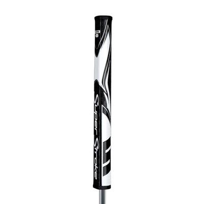 SuperStroke Zenergy Flatso 1.0 Putter Grip - Black/White - thumbnail image 2