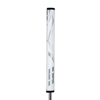 SuperStroke Zenergy Flatso 1.0 Putter Grip - White/Silver - thumbnail image 4
