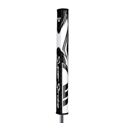 SuperStroke Zenergy Flatso 3.0 Putter Grip - Black/White - thumbnail image 2