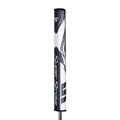 SuperStroke Zenergy Flatso 3.0 Putter Grips Grey/White - thumbnail image 2