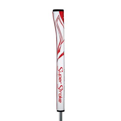 SuperStroke Energy WristLock Putter Grips White/Red - thumbnail image 3