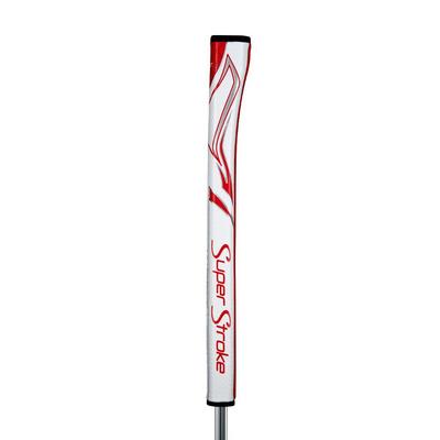 SuperStroke Energy WristLock Putter Grips White/Red - thumbnail image 4