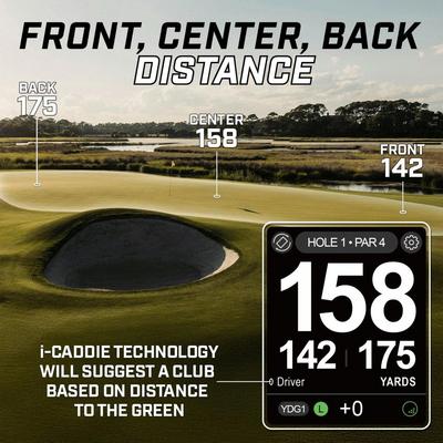 Izzo Swami Max Touch Golf Handheld GPS - thumbnail image 7