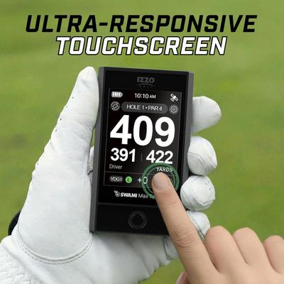 Izzo Swami Max Touch Golf Handheld GPS - thumbnail image 5