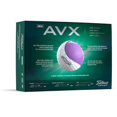 Titleist AVX Golf Ball 2024 - White - thumbnail image 2