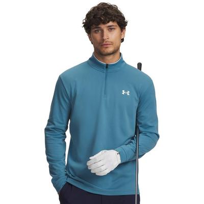 Under Armour UA Matchplay Golf 1/4 Zip Sweater - Boundless Blue/White