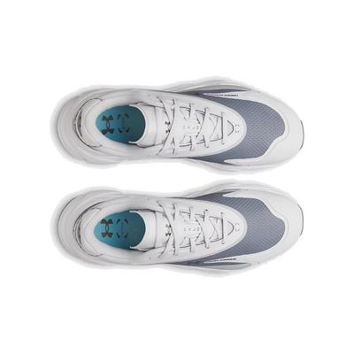 Under Armour UA Halo Hybrid Spikeless Golf Shoes - Halo Grey/Halo Grey/Metallic Black - thumbnail image 5