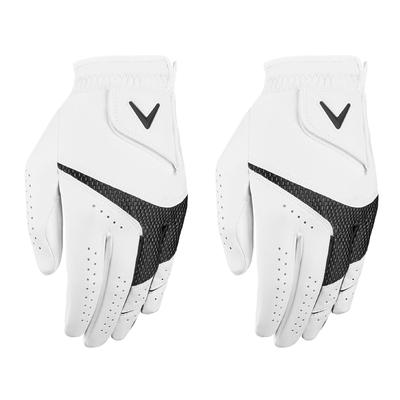 Callaway Weather Spann 2 Pack Golf Gloves - 2023 - thumbnail image 1