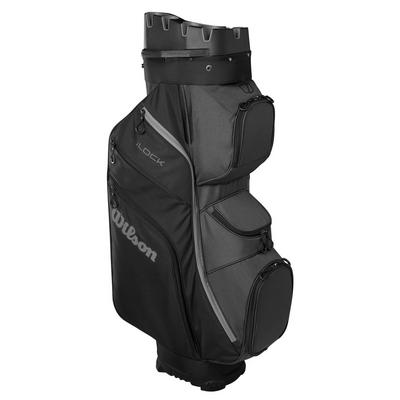 Wilson I-Lock Organiser Golf Cart Bag - Black/Grey - thumbnail image 2