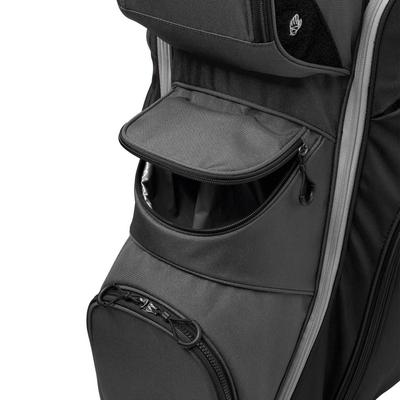 Wilson I-Lock Organiser Golf Cart Bag - Black/Grey - thumbnail image 5