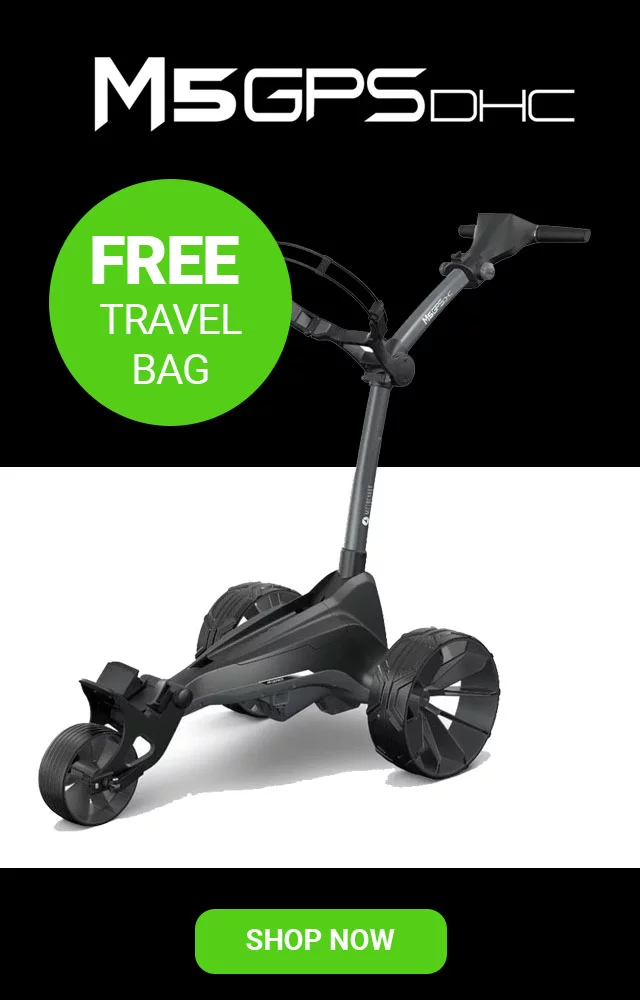 Motocaddy M5 DHC Golf Trolley Review