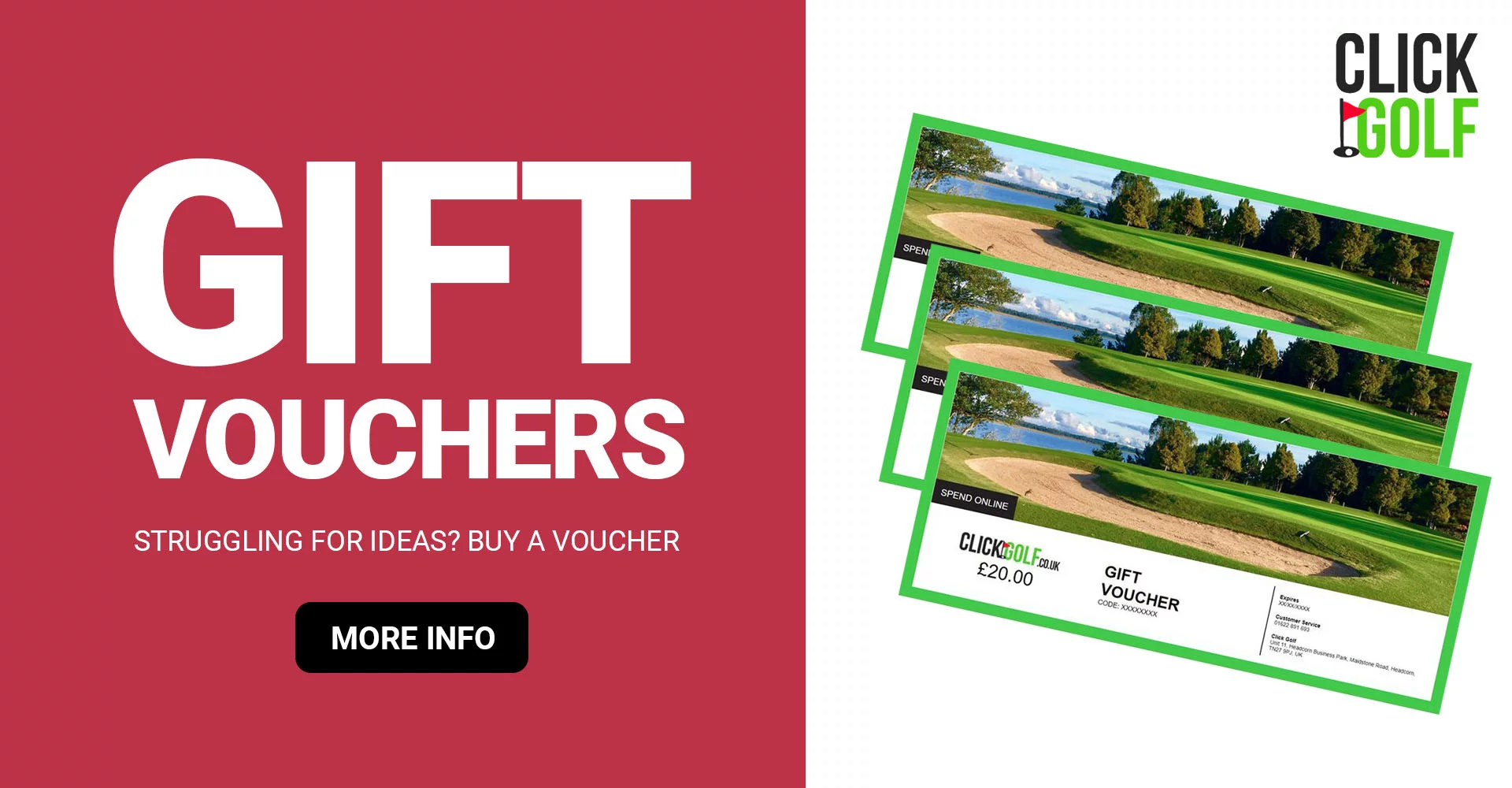 Click Golf Vouchers